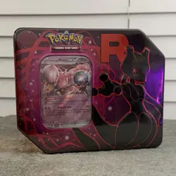 Pokemon Team Rocket MewTwo Tin New Sealed Destined Rivals - New! - Image 1