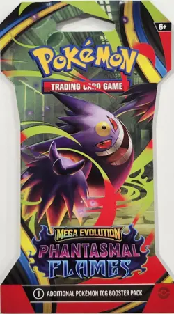 Pokemon TCG Mega Evolution Phantasmal Flames Booster Packs New Sealed - 10 pack - Image 1