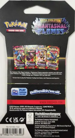 Pokemon TCG Mega Evolution Phantasmal Flames Booster Packs New Sealed - 10 pack - Image 2