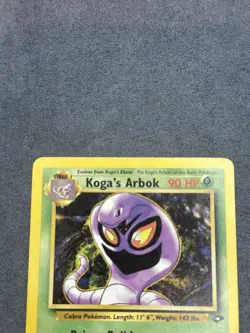 Pokemon TCG Koga's Arbok 25/132 Gym Challenge Set Rare - Image 2