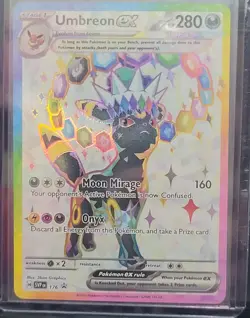 Pokemon Umbreon Ex- Full Illustration Mega Evolutions(deluxe Figure Collection) - Image 1