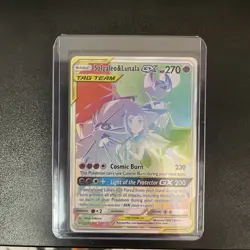 Pokemon TCG Solgaleo & Lunala Tag Team GX Cosmic Eclipse 254/236 Holo Secret - Image 1