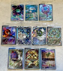 Pokemon TCG Ten (10) Sealed Promo Lot: S&V/Mega Evo Promos. Bulbasaur/Snorlax + - Image 1