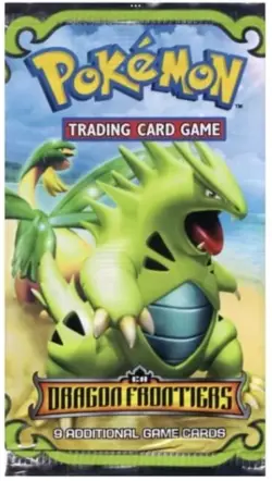 Pokemon TCG/CCG 100% Authentic Empty Booster Pack Wrappers | DRAGON FRONTIERS ex - Image 1