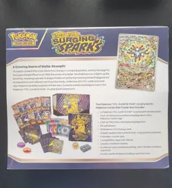 Pokemon TCG Surging Sparks Sealed Pokemon Center ETB - Image 2