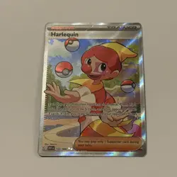 Pokemon TCG Harlequin 163/086 White Flare Holo Full Art Ultra Rare NM - Image 1