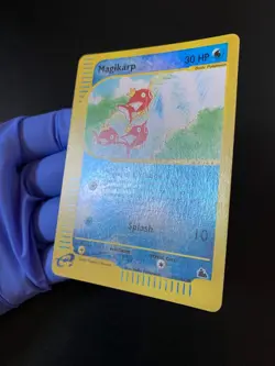 POKEMON MAGIKARP REVERSE HOLO FOIL 75/144 SKYRIDGE ENGLISH MP - Image 2