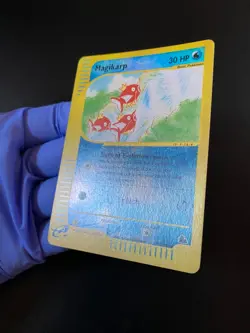POKEMON MAGIKARP REVERSE HOLO FOIL 75/144 SKYRIDGE ENGLISH MP - Image 3