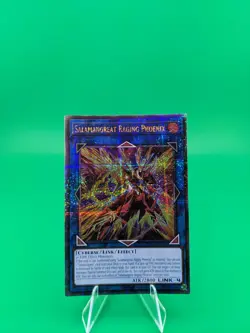 Yu-Gi-Oh! Salamangreat Raging Phoenix RA04-EN083 Quarter Century Secret Rare - Image 1