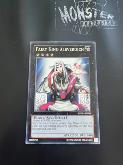 YUGIOH FAIRY KING ALBVERDICH RARE REDU-EN049 - Image 1