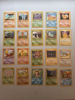 Lot Of 20 Pokemon Cards (Fossil, Base Set & More) LP/NM - Image 1