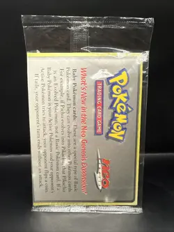 Pokemon Marill Black Star Promo Card #29 Neo Genesis Sealed WOTC - Image 2