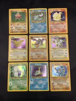 Vintage Pokemon Card Lot - Rare Holo Collection - WOTC Era Only - MP/HP - Image 1