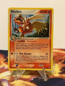 Blaziken (5/108) - EX Series: Power Keepers - Cosmos Holo Rare - LP Pokemon Card - Image 1