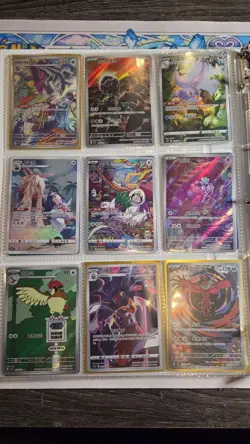 Pokemon Card Lot Binder V/VMAX IR Hits Ex 180 Cards NM Full Art - Image 2
