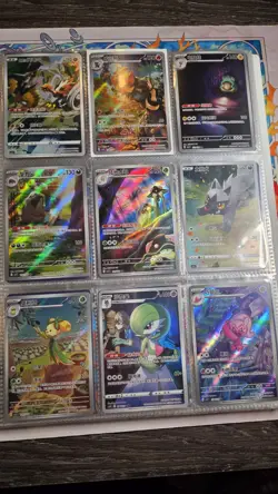 Pokemon Card Lot Binder V/VMAX IR Hits Ex 180 Cards NM Full Art - Image 3
