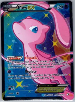 Mew EX RC24/RC25 Legendary Treasures: Radiant Collection - Pokemon Card - NM - Image 1