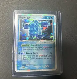 Pokemon TCG Regice EX Holo Rare Card EX Hidden Legends 97/101 - Image 1