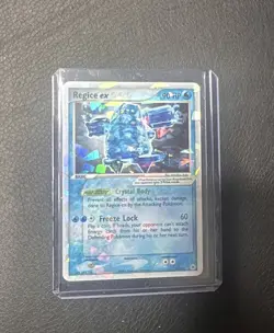 Pokemon TCG Regice EX Holo Rare Card EX Hidden Legends 97/101 - Image 3