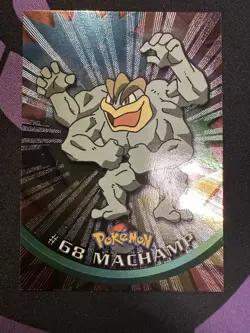 Machamp #68, Topps Chrome Series 1, Pokemon Card (Vintage) - Image 1