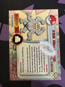 Machamp #68, Topps Chrome Series 1, Pokemon Card (Vintage) - Image 2