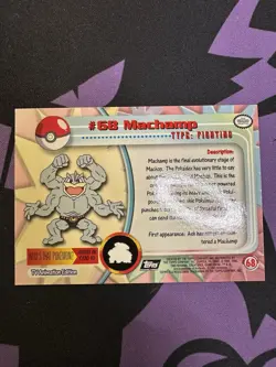 Machamp #68, Topps Chrome Series 1, Pokemon Card (Vintage) - Image 3