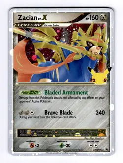 Zacian LV. X - SWSH135 Sword & Shield Promo Cards #SWSH135 Promo Holo NM Pokemon - Image 1