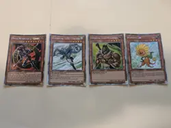 Lot of 4 YU-GI-OH! TCG Cards - Image 1