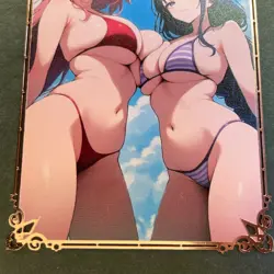 Goddess Story Gold METAL Card - Serial Number #064/100! Yae Shogun *READ* - Image 3