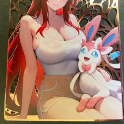 Goddess Story Gold METAL Card - Serial Number #181/200! Rias DXD Anime *READ* - Image 3