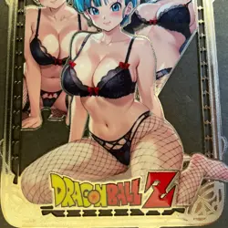 Goddess Story Gold METAL Card - Serial Number #133/200! Bulma Anime *READ* - Image 3