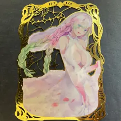 Goddess Story Gold METAL Card - Serial Number #184/200! Mitsuri Anime *READ* - Image 1