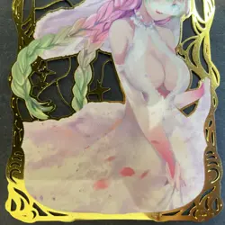Goddess Story Gold METAL Card - Serial Number #184/200! Mitsuri Anime *READ* - Image 3