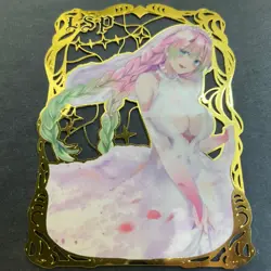 Goddess Story Gold METAL Card - Serial Number #184/200! Mitsuri Anime *READ* - Image 4