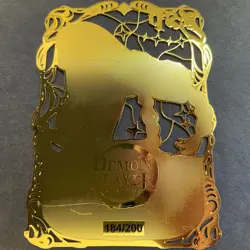 Goddess Story Gold METAL Card - Serial Number #184/200! Mitsuri Anime *READ* - Image 5