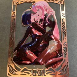 Goddess Story Gold METAL Card - Serial Number #026/100! Zero Two 2 *READ* - Image 1