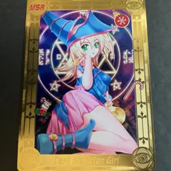 WES - Goddess Story Gold METAL Card - Serial Number #097/100! DMG Magician Girl - Image 1