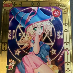 WES - Goddess Story Gold METAL Card - Serial Number #097/100! DMG Magician Girl - Image 2
