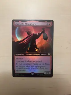 Zhao, the Moon Slayer (Extended Art) Foil NM. Avatar: The Last Airbender - Image 1