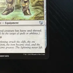 Lightning Greaves Uncommon Regular MTG Commander 2015 #257 LP - Image 5