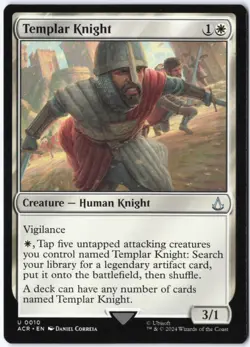 Templar Knight U Universes Beyond: Assassin's Creed 10 LP - Image 1