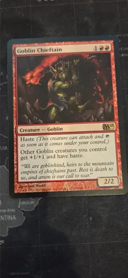 MtG Goblin Chieftain M10 - Image 1
