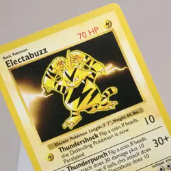 Pokemon TCG - Electabuzz 20/102 Base Set Rare Shadowless WOTC 1999 - EXC/NM - Image 1