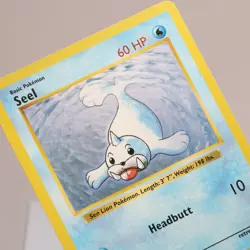 Pokemon TCG - Seel 41/102 Base Set Uncommon Shadowless WOTC 1999 - EXC - Image 1