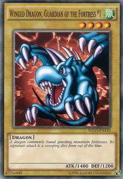 Winged Dragon, Guardian of the Fortress #1 - YGLD-ENA10 - Common - Unlimited Edi - Image 1