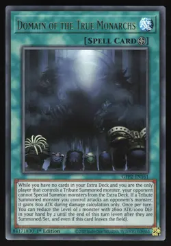 Domain of the True Monarchs - GFP2-EN161 - Ultra Rare - 1st Edition Yugioh - Image 1