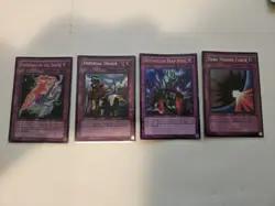 Lot of 4 YU-GI-OH! TCG Cards - Image 1