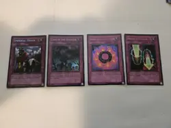 Lot of 4 YU-GI-OH! TCG Cards - Image 1
