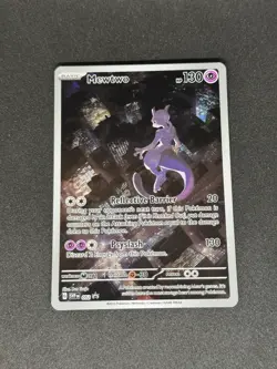 Mewtwo SVP052 Scarlet & Violet 151 Promo Pokemon Card NM - Image 1