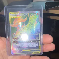 Pokemon Card Lot - 5 Cards - Pikachu & Zekrom GX, Reshiram & Charizard GX, VMAX. - Image 3
